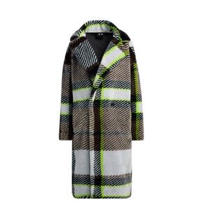 adidas Ivy Park Halls of Ivy Plaid Faux Fur Jacket (All Gender)